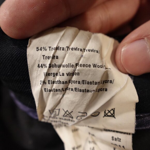 Raphaela by Brax Christiane W8 Pants Women’s 16 Short Blackwatch Plaid Wool - Picture 14 of 14